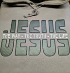 The Way The Truth The Life - Jesus - Hoodie - Black