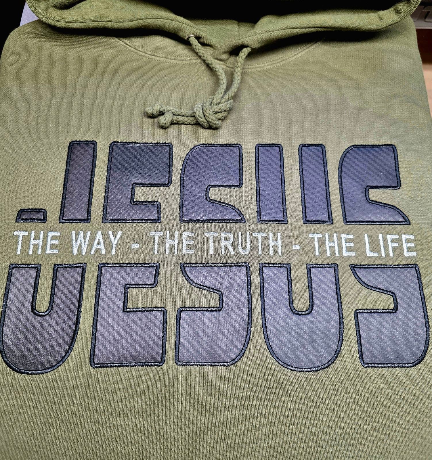 The Way The Truth The Life - Jesus - Hoodie - Black