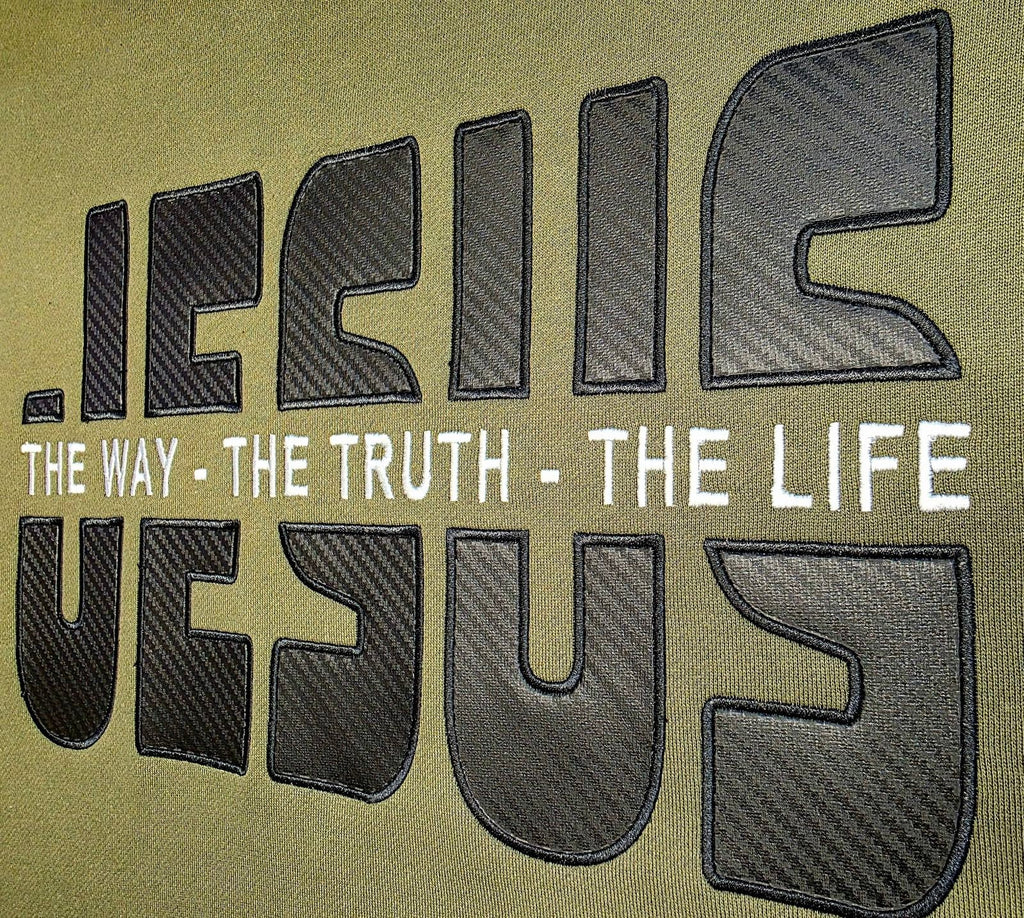 The Way The Truth The Life - Jesus - Hoodie - Black