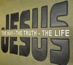 The Way The Truth The Life - Jesus - Hoodie - Black