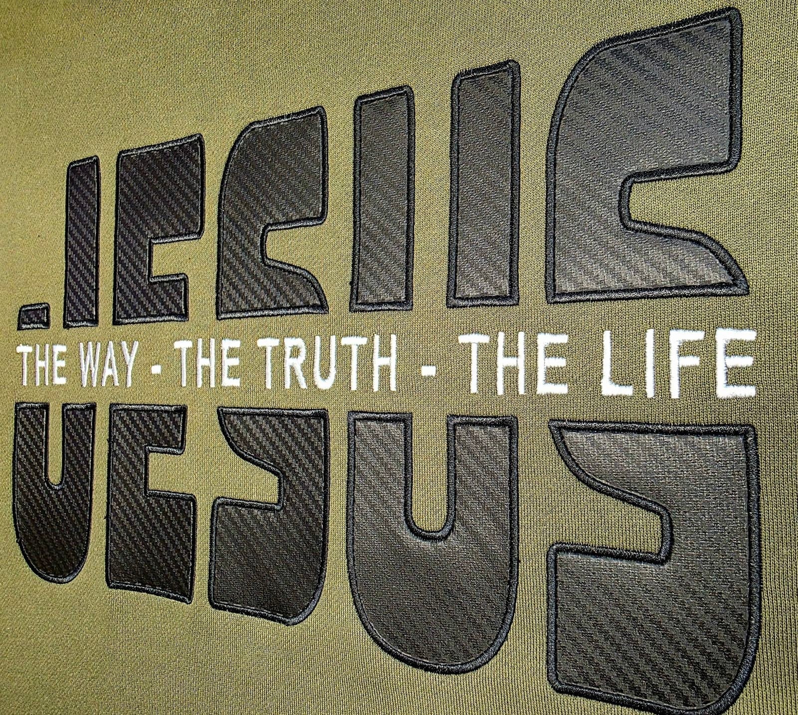 The Way The Truth The Life - Jesus - Hoodie - Black