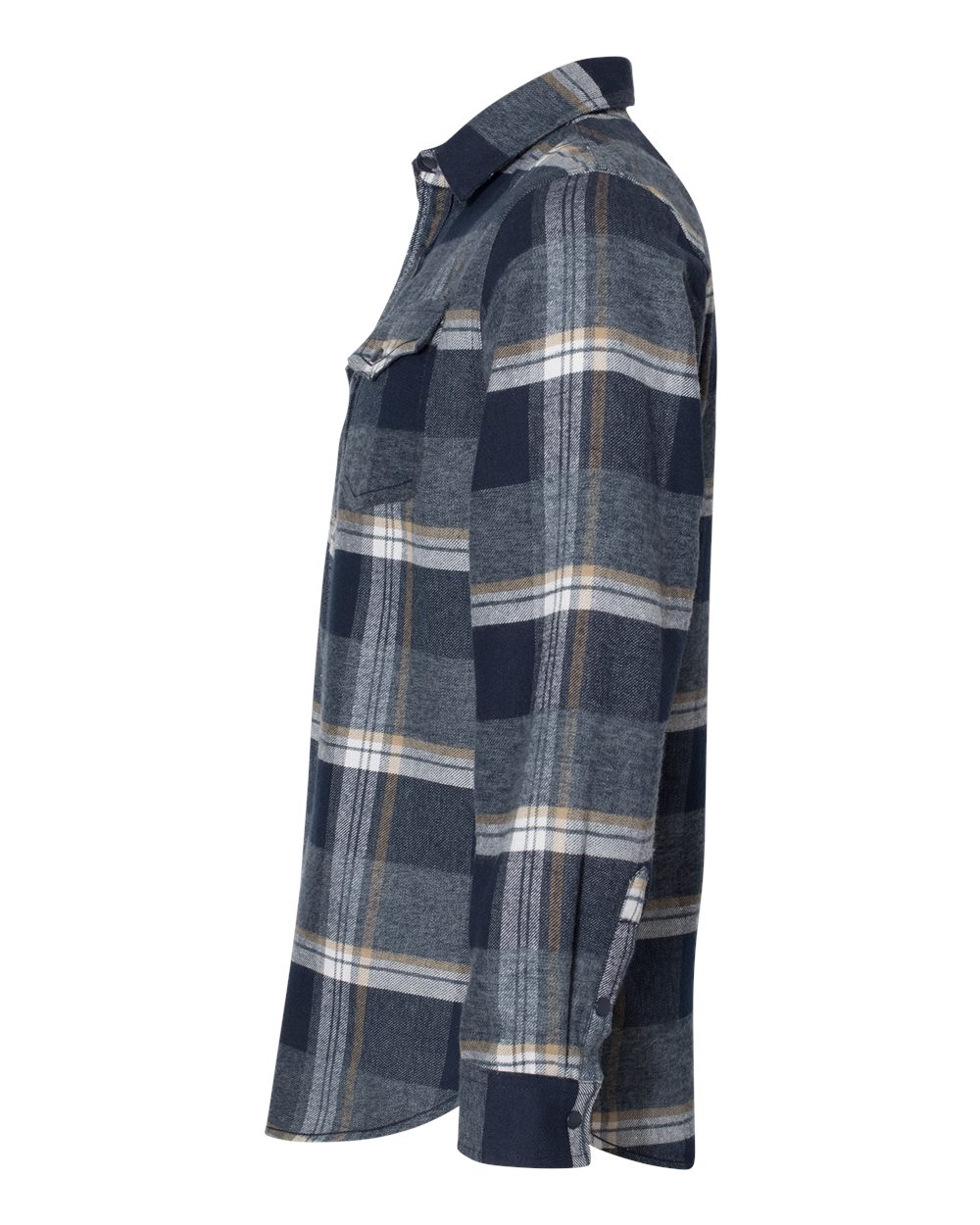 Chosen - Indigo Flannel - Carbon Fiber Embellished