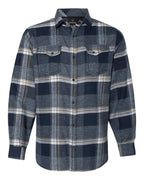 Chosen - Indigo Flannel - Carbon Fiber Embellished