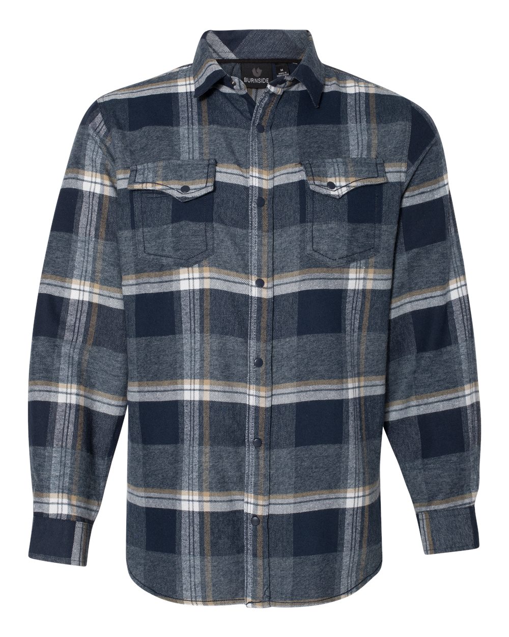 Chosen - Indigo Flannel - Carbon Fiber Embellished