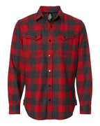 Chosen -Red Flannel - Carbon Fiber Embellished