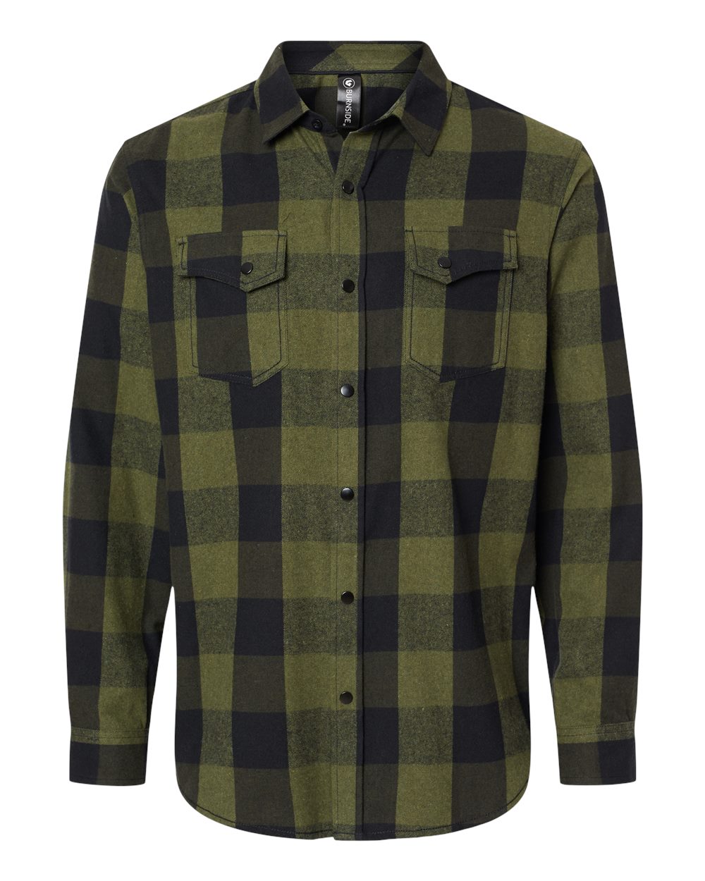 Chosen - Army Green Flannel - Carbon Fiber Embellished