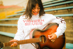 Yahweh Saves Hoodie - White