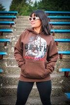 Death Has Been Defeated Hoodie -Chocolate Brown