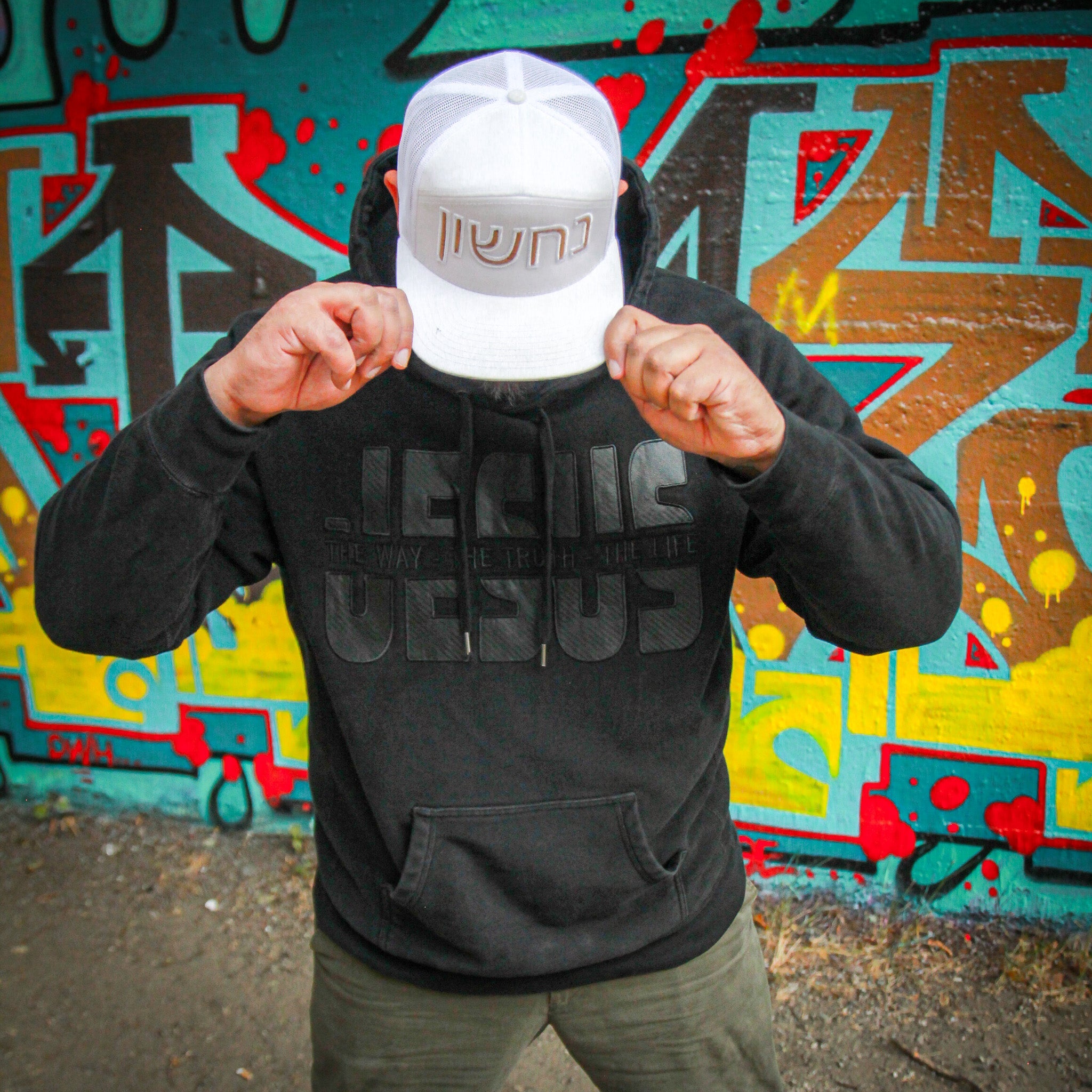 The Way The Truth The Life - Jesus - Hoodie - Black