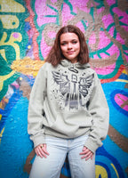 I am HIS Hoodie - Embroidered - Sage Green