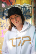 TriSeven Apparel Hoodie - White/ Cork