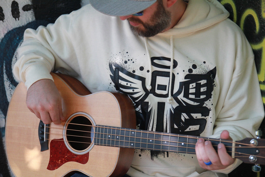 I am HIS Hoodie - Embroidered - Bone (Vanilla)