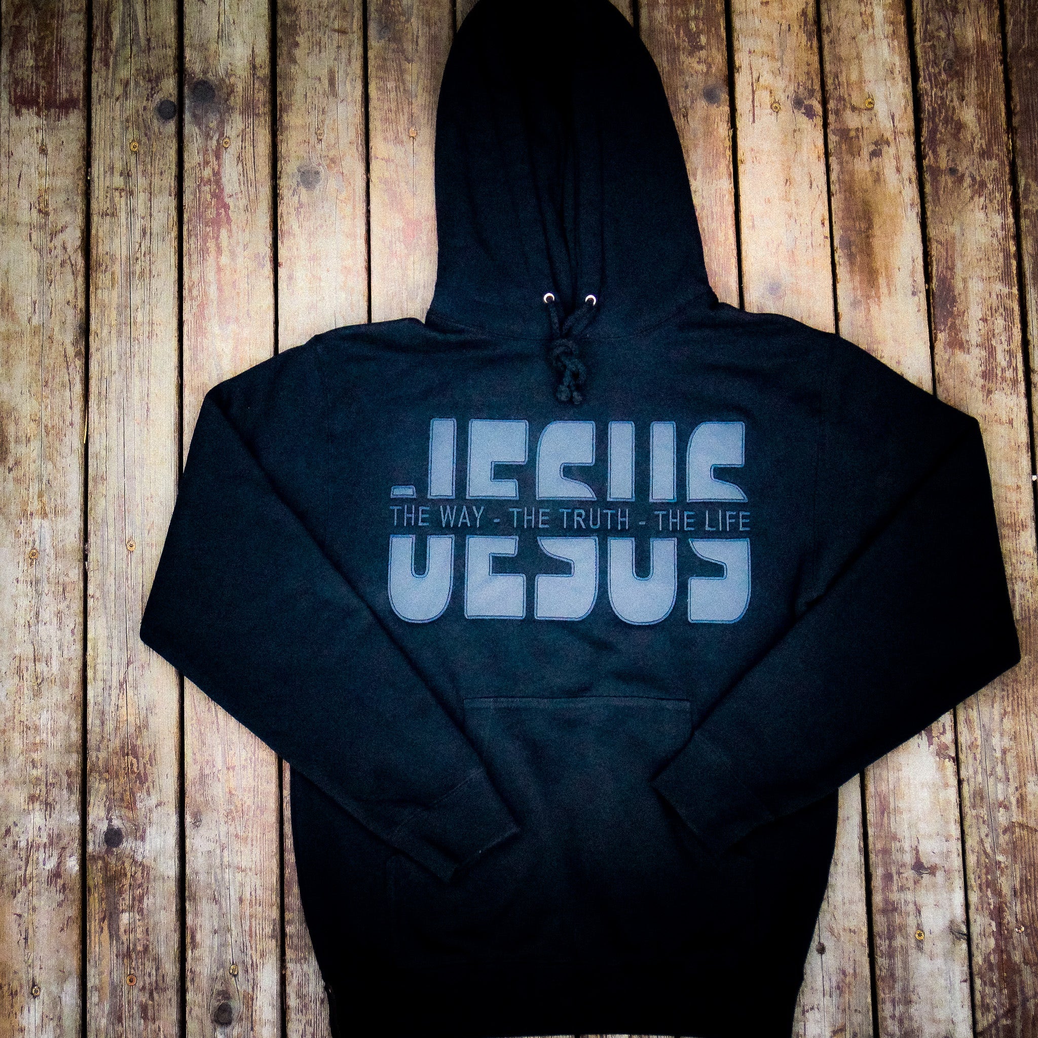 The Way The Truth The Life - Jesus - Hoodie - Black