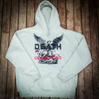 Death Has Been Defeated Hoodie - Dusty Sage Green