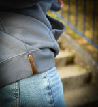 The Way The Truth The Life - Jesus - Hoodie Embroidered with Cork details