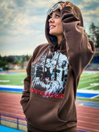 Death Has Been Defeated Hoodie -Chocolate Brown