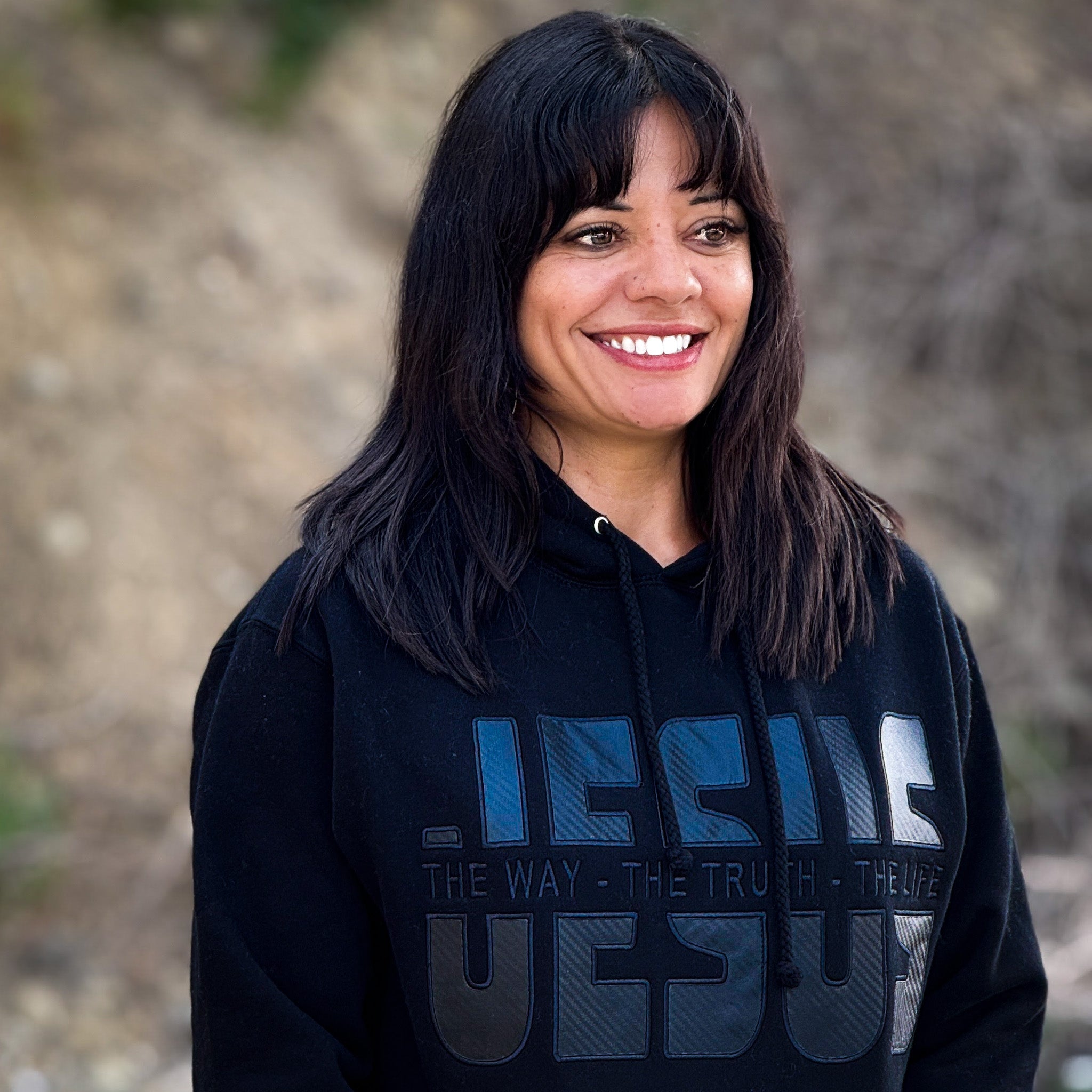 The Way The Truth The Life - Jesus - Hoodie - Black