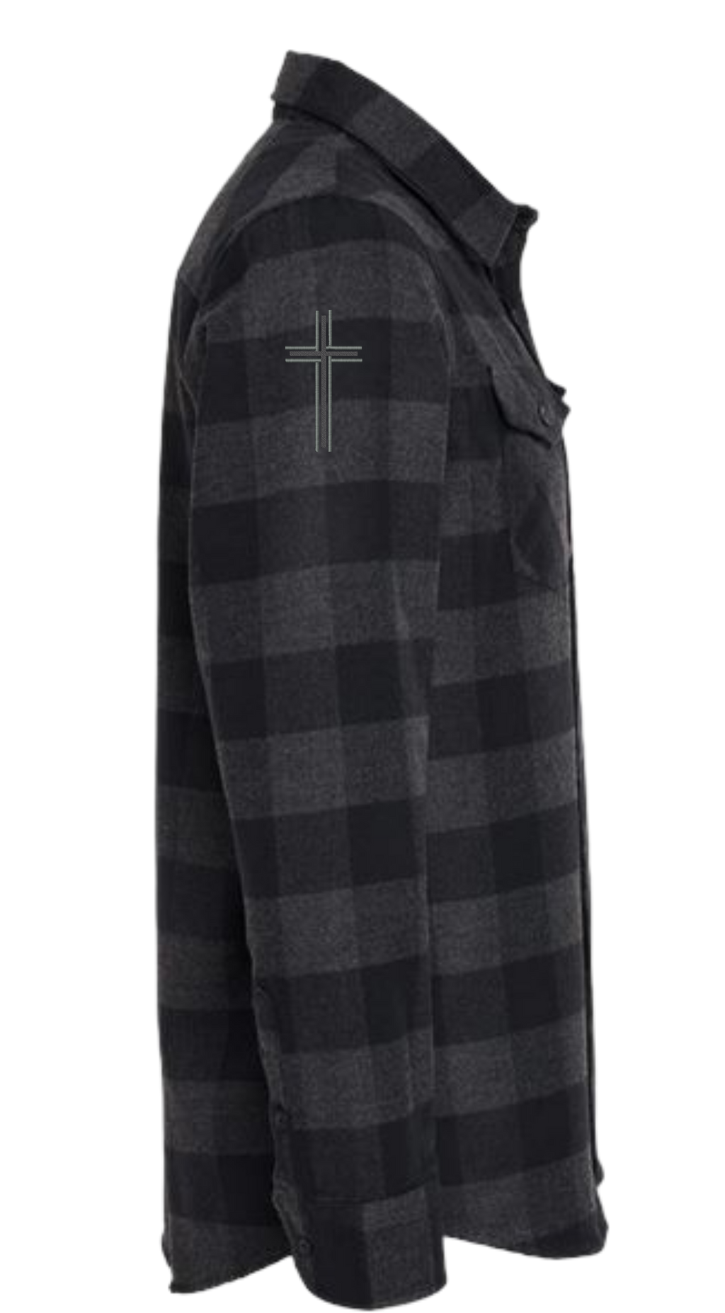 Redeemed Embroidered Flannel