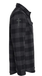 Redeemed Embroidered Flannel