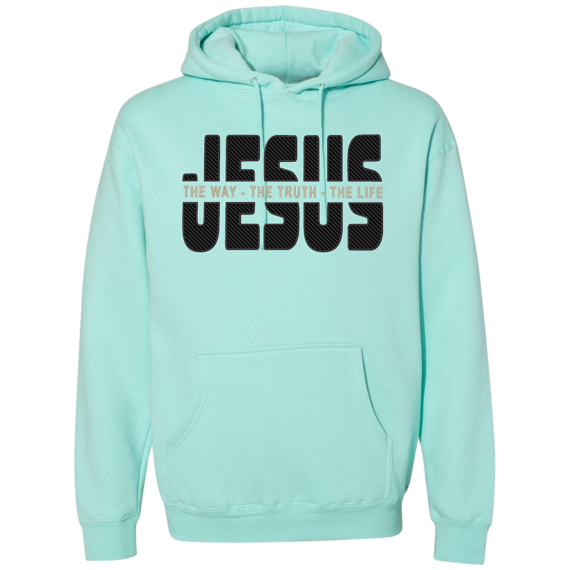 The Way The Truth The Life - Jesus - Hoodie - Black